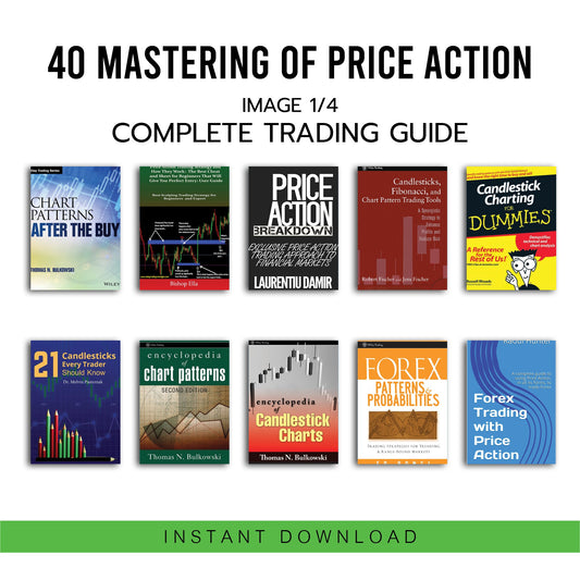 40 Mastering of Price Action – Complete Trading Guide Bundle (40 PDF eBooks)