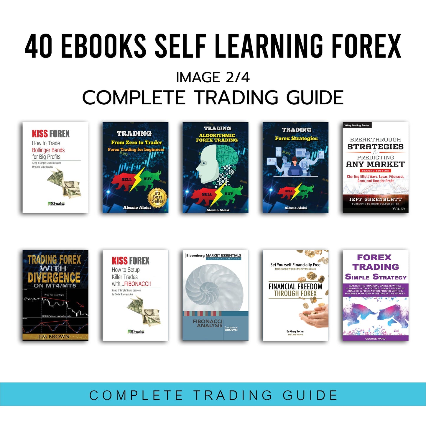 40 Forex Trading eBooks: Complete Self-Learn Bundle (PDF)