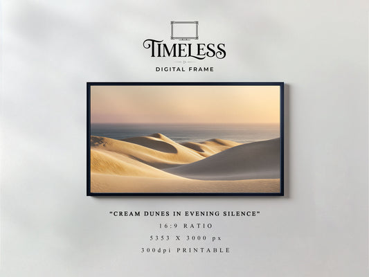 Sunset Coast Seascape coastal seascape Art #203 | Digital Download for Samsung Frame TV, Horizontal Wall Art Print