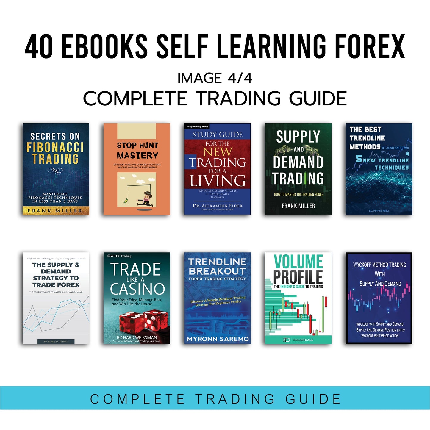 40 Forex Trading eBooks: Complete Self-Learn Bundle (PDF)