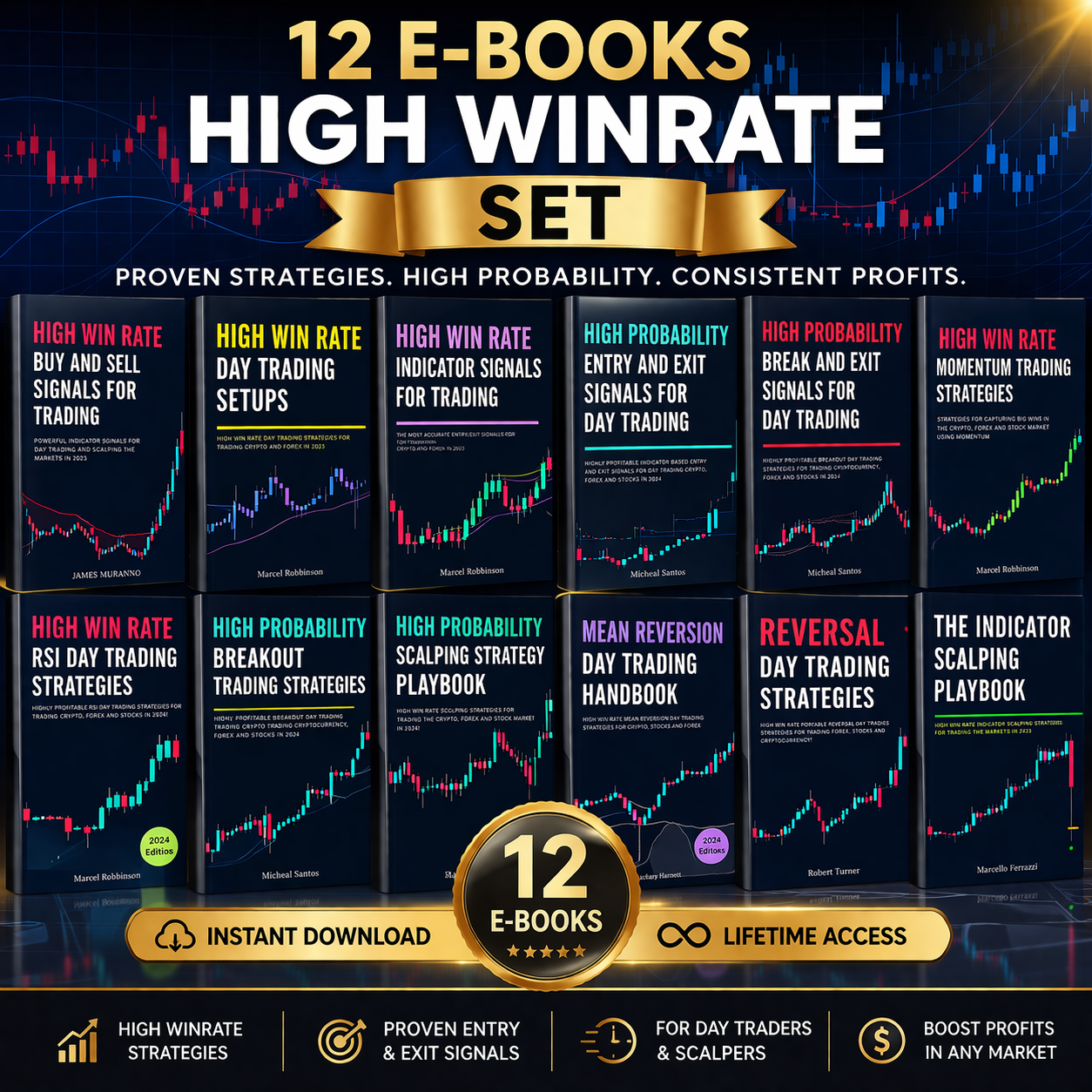 12 Ebooks High Winrate Set