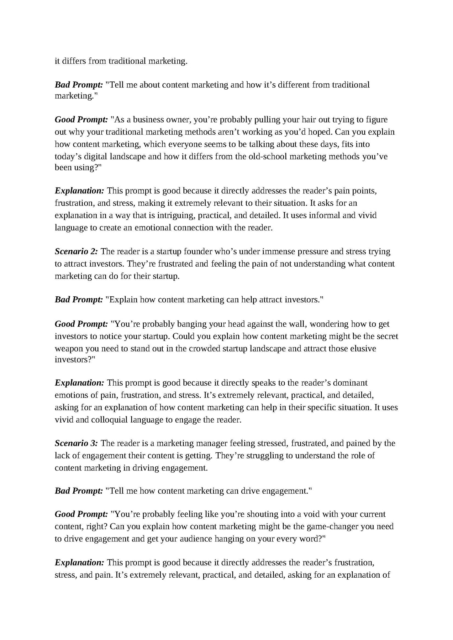 AI Prompt Secrets for Content Marketing: 3,000+ Prompts for Marketers, Influencers & Entrepreneurs (PDF)