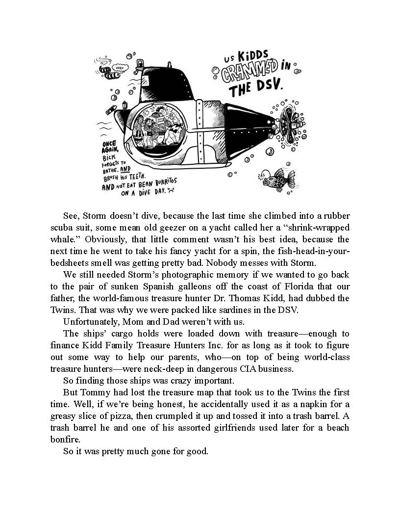 Danger Down the Nile: An Illustrated Kids Adventure Novel — Treasure Hunters Book 2 (PDF)