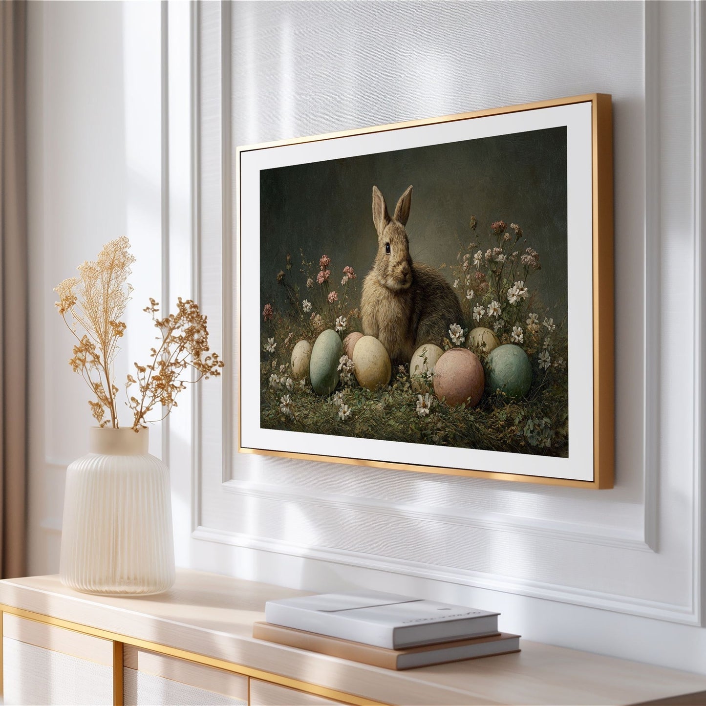 Fluffy Spring Treasures #18 | Digital TV Frame Art