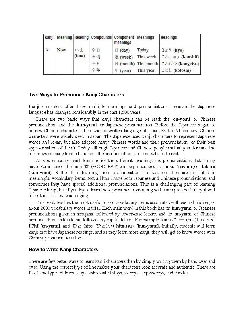 Japanese Kanji Self-Study Guide for Beginners: JLPT N5+N4 | 430 Characters, 44 Lessons (PDF)